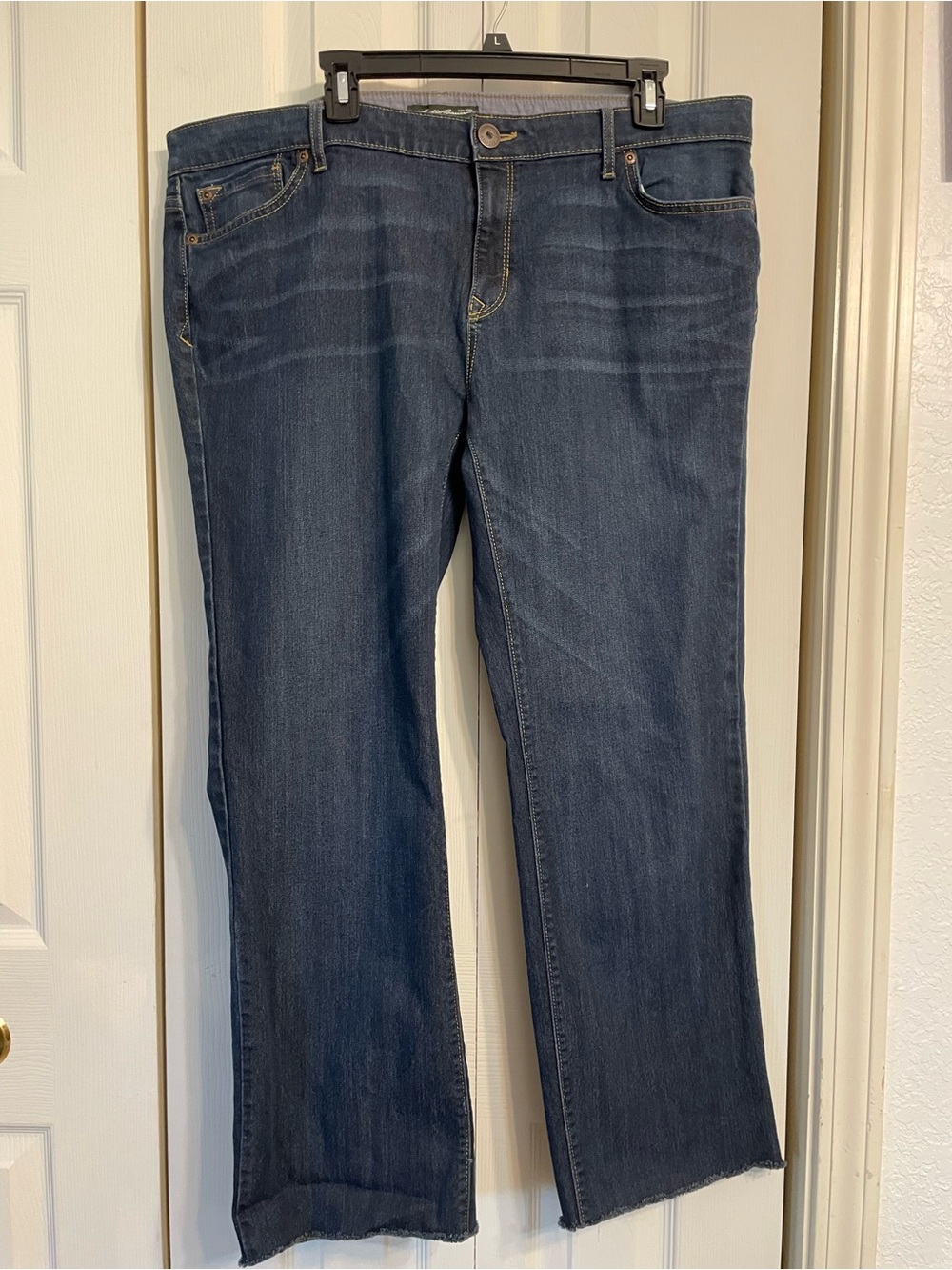 Eddie Bauer Dark Blue Boot-Cut Jeans